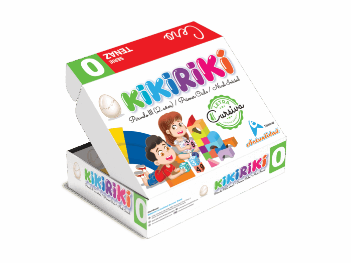 Maletín KIKIRIKI 0 Cursiva, Serie Tenaz
