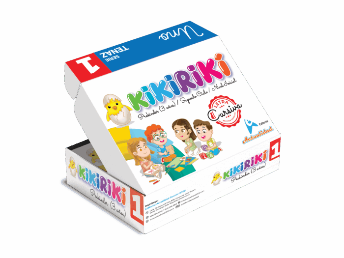 Maletín KIKIRIKI 1 Cursiva, Serie Tenaz