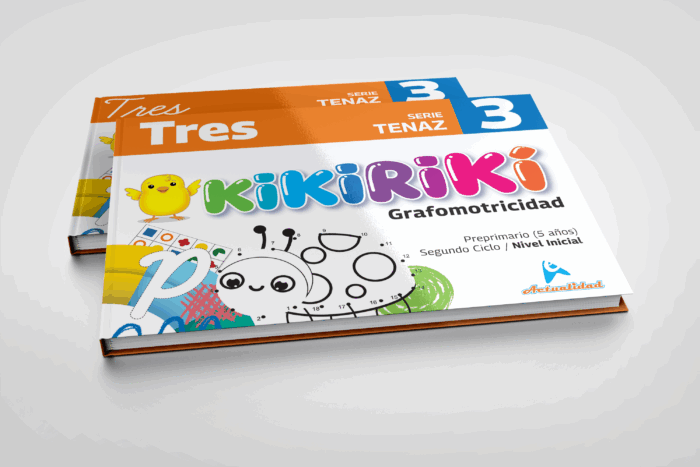 Grafomotricidad KIKIRIKI 3, Serie Tenaz